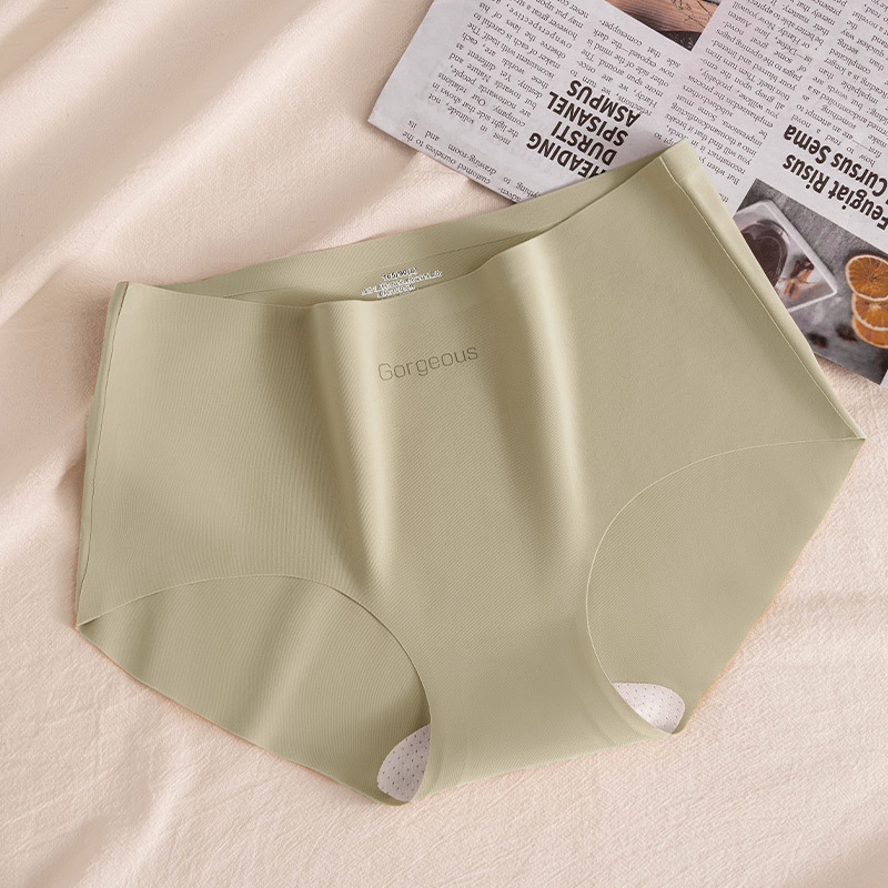 Picture of Baonasi Yoga Fitness Women's Underwear Mulberry Silk Antibacterial Crotch Non-Pinching Girls Mid-Waist Seamless Underwear