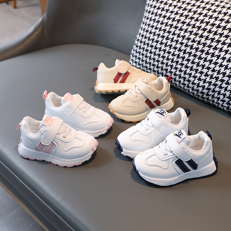 2023 spring new children's shoes sneaker boys baby shoes small white shoes girls casual running shoes