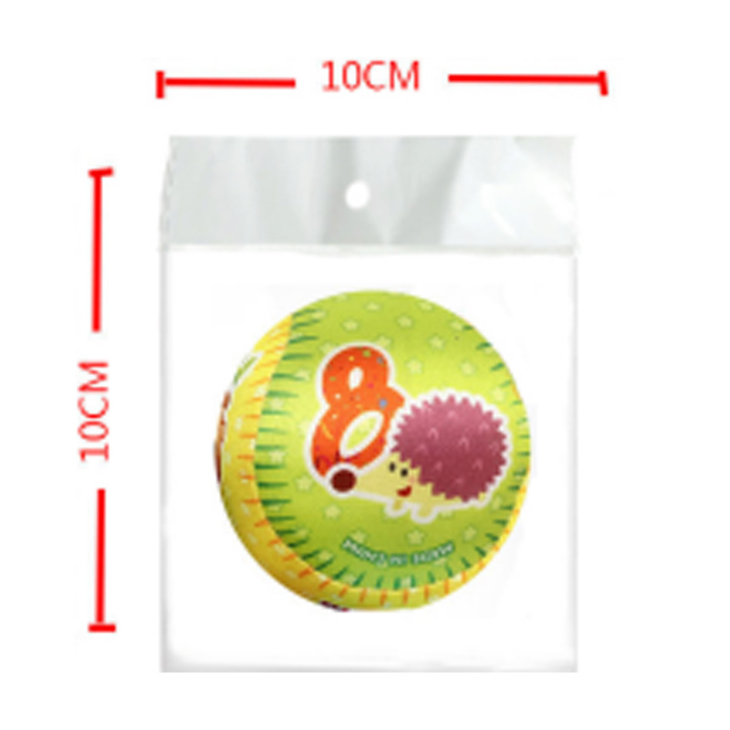 Picture of Cross-border Amazon baby player grabs bell ball stereo bell cloth ball 0-3 years old baby toy hand grabs cloth ball