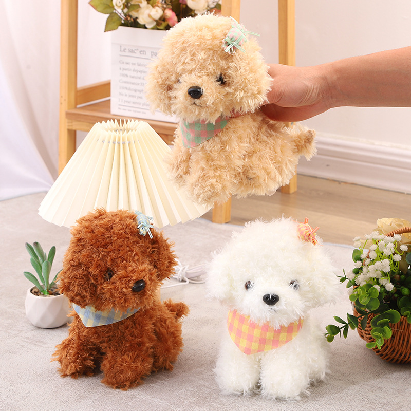 Picture of New Cute Dog Plush Toy Doll Children's Birthday Gift Comfort Muppet Grab Doll Wholesale