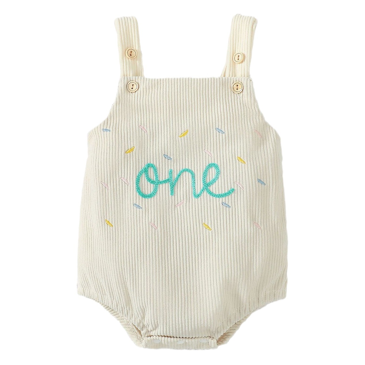 Cross-border Explosions Three-color Cute One-year-old Embroidered Sling for Young Boys and Girls