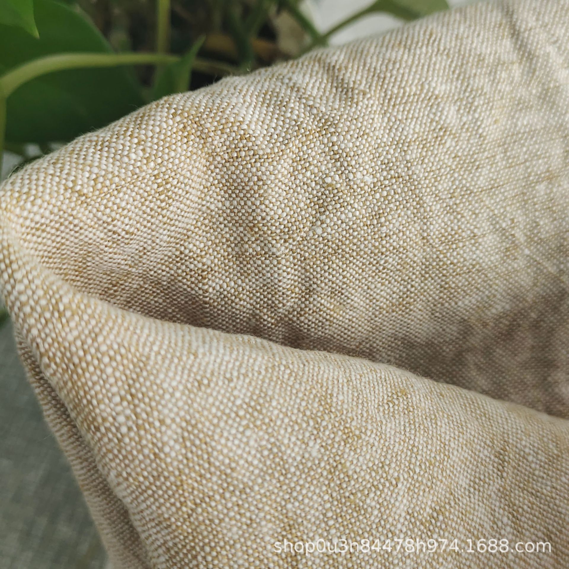 Pure Linen Yarn-dyed Heavy Cloth Enzyme Washing Cloth, Special Wide Curtain Linen Washing Cloth for Classy Hotels
