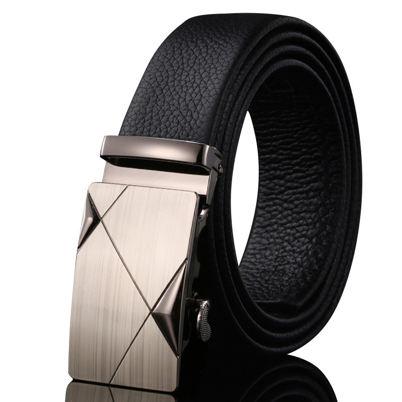 Picture of Men's Belt Leather High-end Automatic Buckle Casual Men's Cowhide Belt Men's Trousers Belt Men's Wholesale