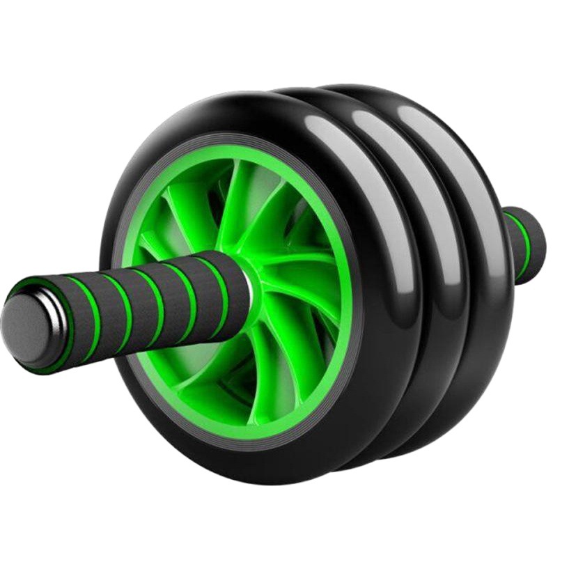 Abdominal muscle wheel 16 inch two-wheel three-wheel abdominal fitness device thin belly fitness equipment for men and women silent roller