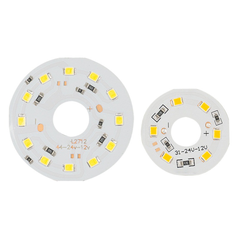 Low voltage 12v color light piece white light warm light Red Light Green Light blue light pink purple ice blue golden yellow lamp core patch light source
