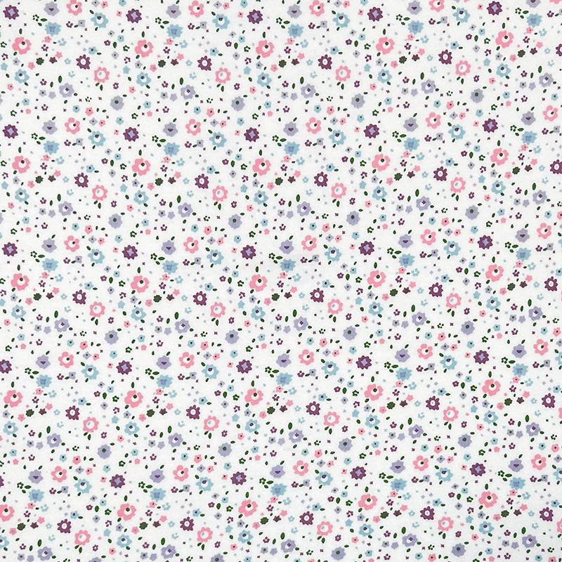 Picture of Baby Fabric 40S Cotton Printed Cotton Wool Knitted Double-sided Fabric Fabric Home Clothes Baby Clothes Fabric