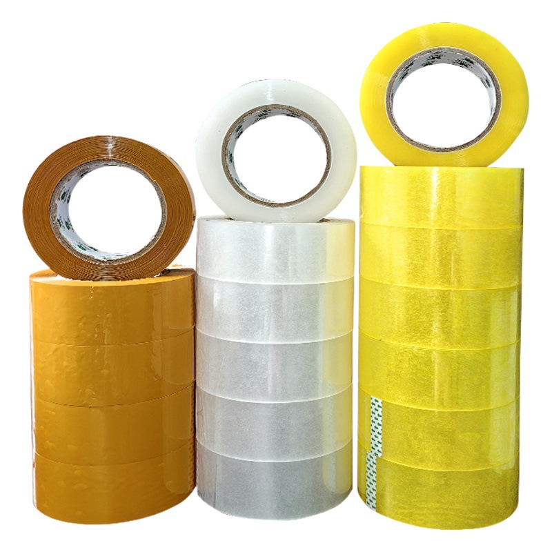 Sealing tape beige packing tape large roll tape packing tape sealing tape Transparent adhesive 4.5*150