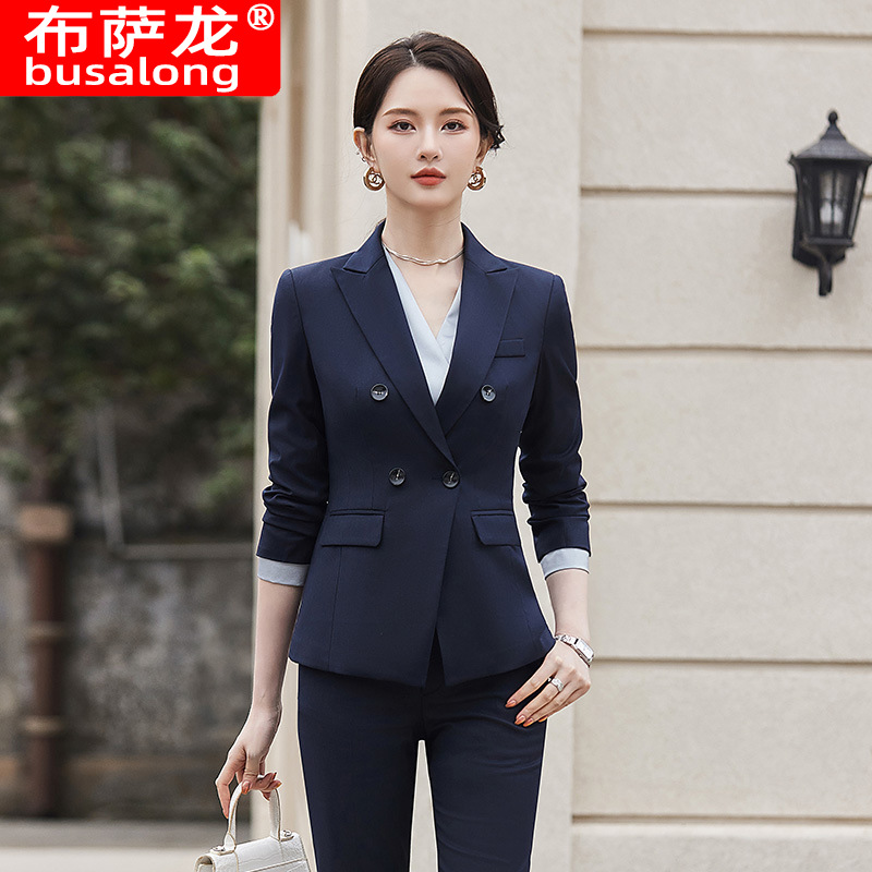 Interview Suit suit Women Formal Occasion Formal Dress College Students Civil Servant Professional Suit Work Clothes 2024 Spring and Autumn