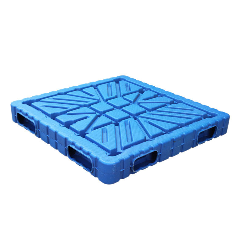 Picture of Anhui blow molding double-sided forklift pallet warehouse storage logistics turnover plastic pallet plastic pallet