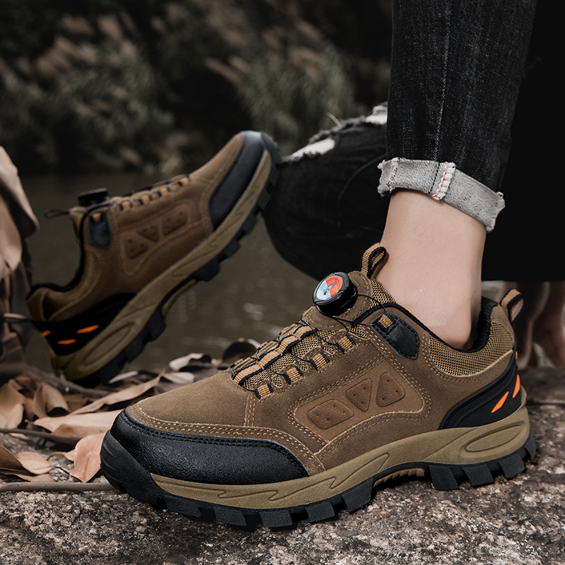 New hiking shoes for men, 2025 new autumn casual non-slip outdoor hiking sports shoes, men's travel shoes