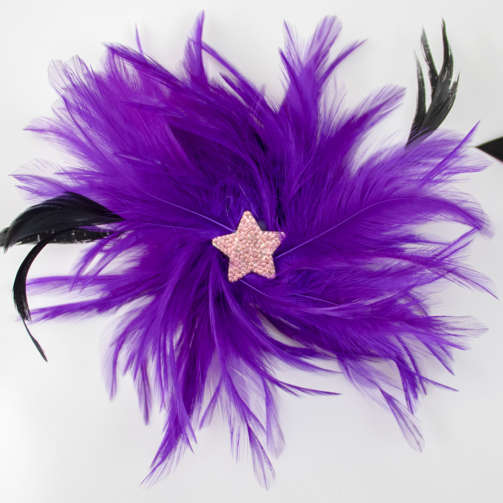 Picture of Christmas Winter New Year Headwear Snowflake Hairpin Side Clip Sparkling Fine Diamond Hairpin New Year Hair Accessories Side