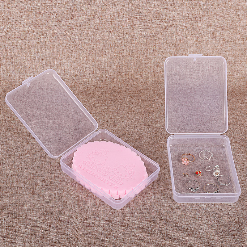 Factory wholesale transparent storage box mask packaging box pp cleansing puff packaging box wash puff packaging box wholesale