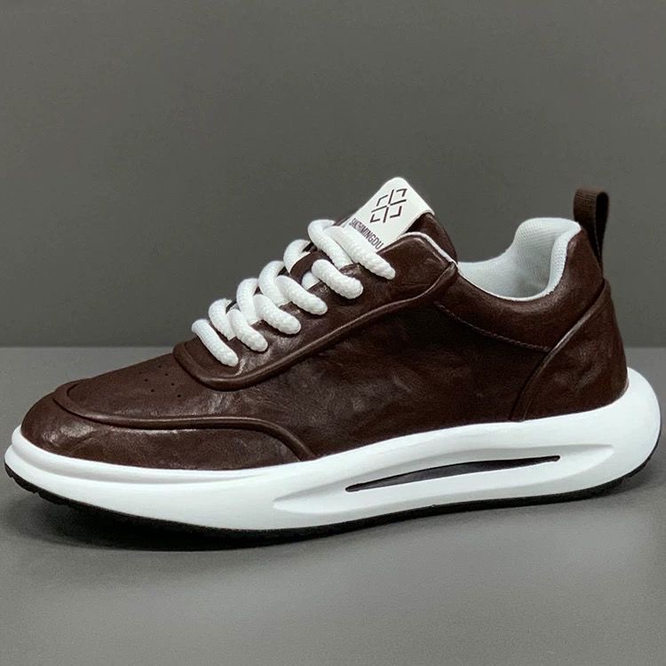 Men's Trendy Shoes 2024 Autumn New Fashion Casual Shoes Rocking Sole Comfortable Trendy Sports Versatile Korean Version Trendy Shoes