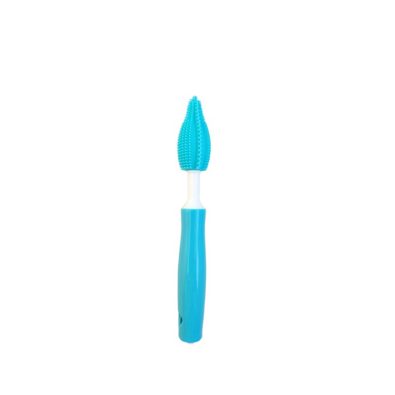 Picture of Liquid silicone bottle brush cleaning cup rotating brush nipple brush three-in-one multifunctional cleaning rinse factory direct sales