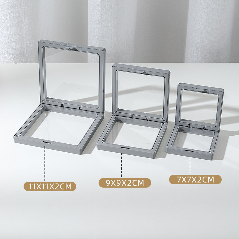 Picture of Pe Film Colorful Suspension Box Small Commodity Gift Box Jewelry Display Box Jewelry Ring Bracelet Box Jewelry Box