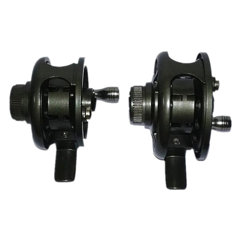 Moleka All-Metal Fishing Reel Front Wheel Left and Right Interchangeable Accessories Fly Fishing Wheel Zhongtong Wheel Ice Fishing Wheel Wild Fishing