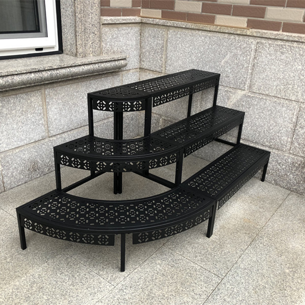 Flower Rack Storage Rack Balcony Iron Ladder Floor-Standing Multi-Layer Outdoor Courtyard Window Sill Succulent Flower Pot Rack