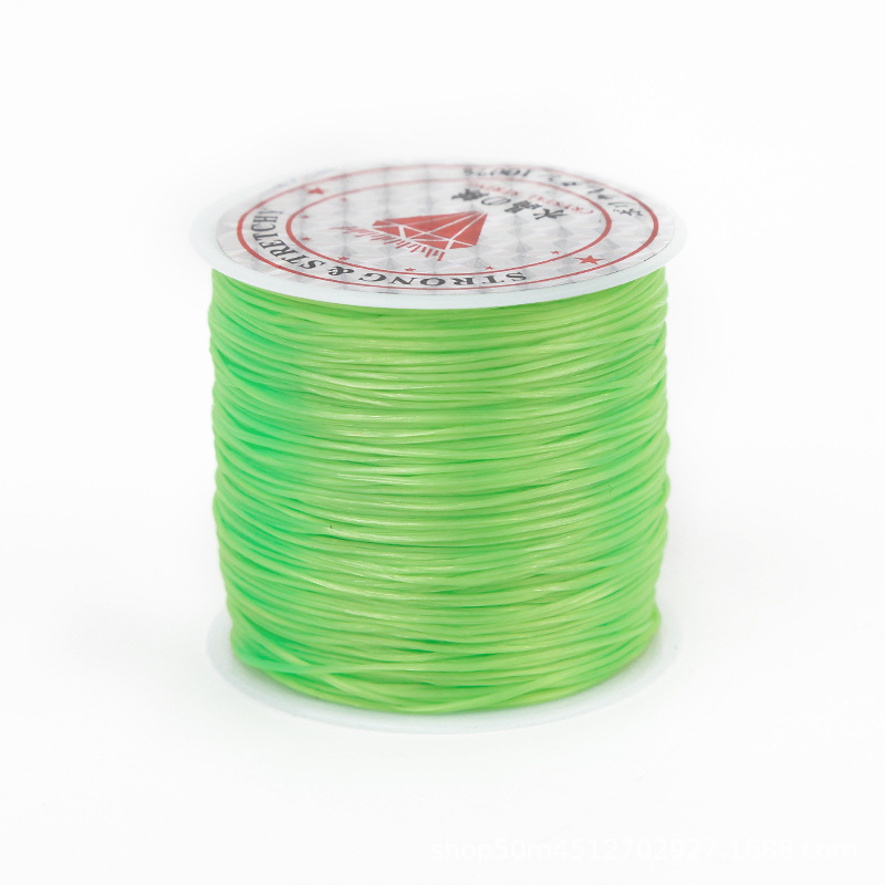 Picture of Flat elastic string bracelet rope spandex crystal line hand-worn beads bracelet accessories material manufacturers