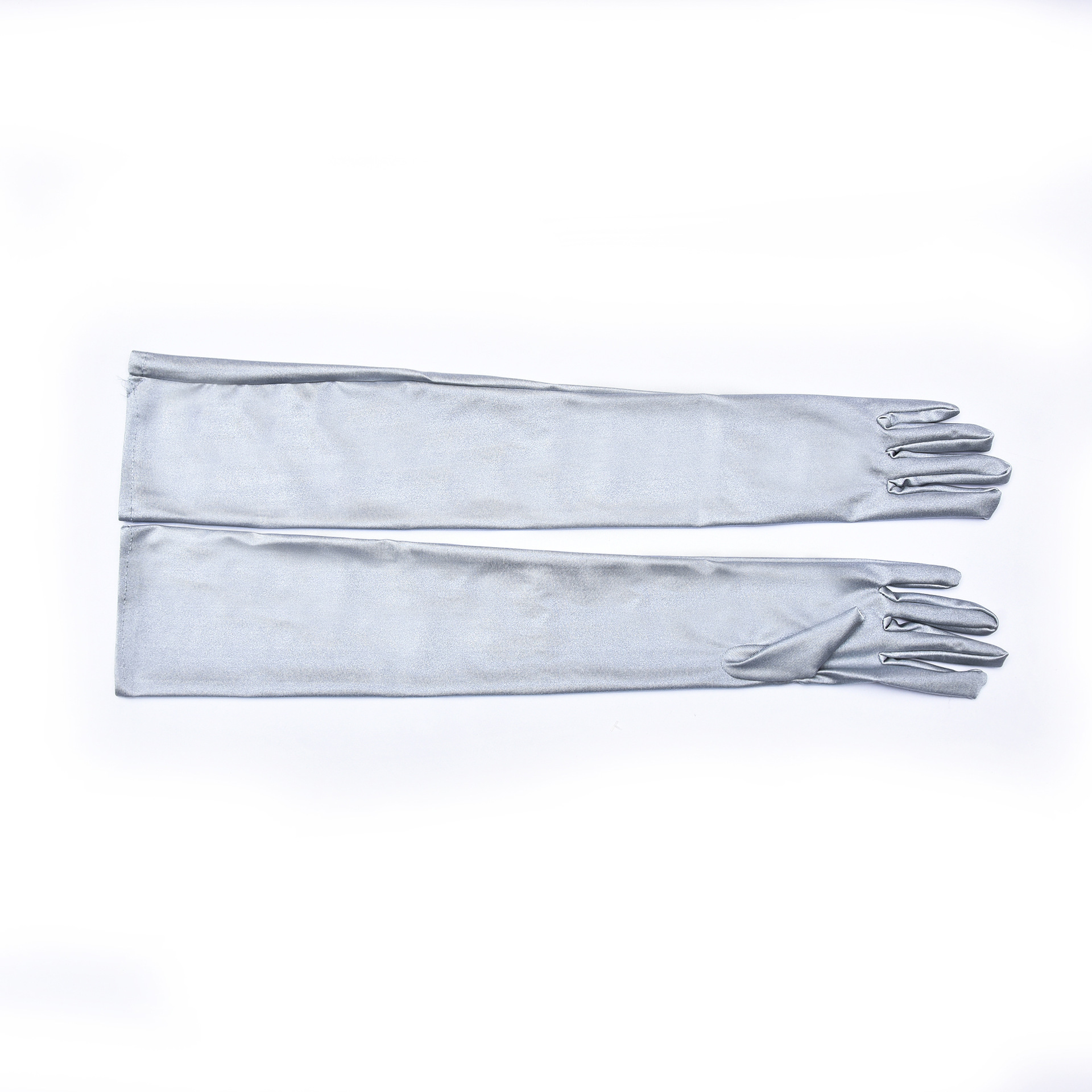 Picture of Customized Summer Women's Thin Cycling Elastic Extra Long Sun Protection Gloves Square Dance White Gloves Halloween Performance Gloves