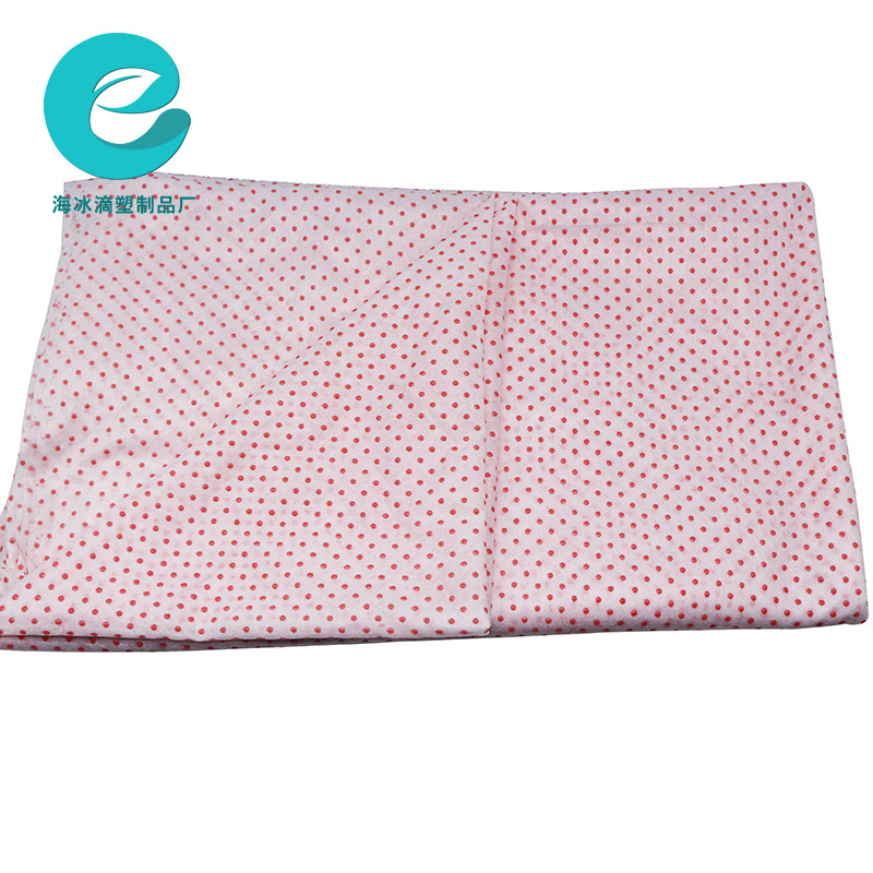 Picture of Non-Slip Cloth Discoloration Red Dot Non-Woven Fabric Far Infrared Negative Ion Cloth Knee Pads Moisture Wicking Tourmaline Drop Plastic Cloth