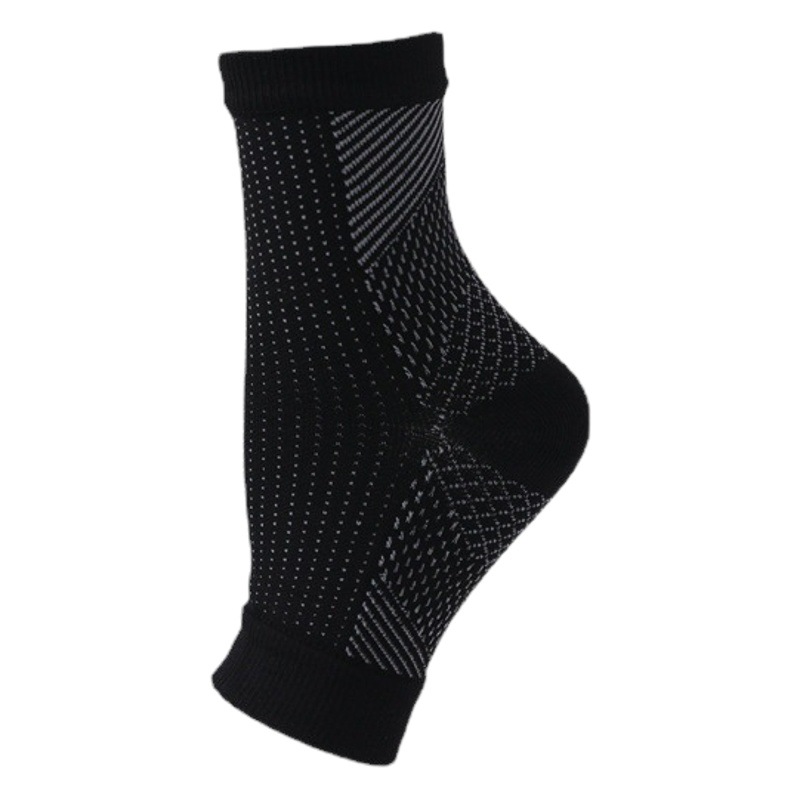 Cross-Border Sports Compression Socks, Fitness Half-Palm Compression Socks, Jump Rope Ankle Protection, Cycling Full Open-Toe Elastic Socks