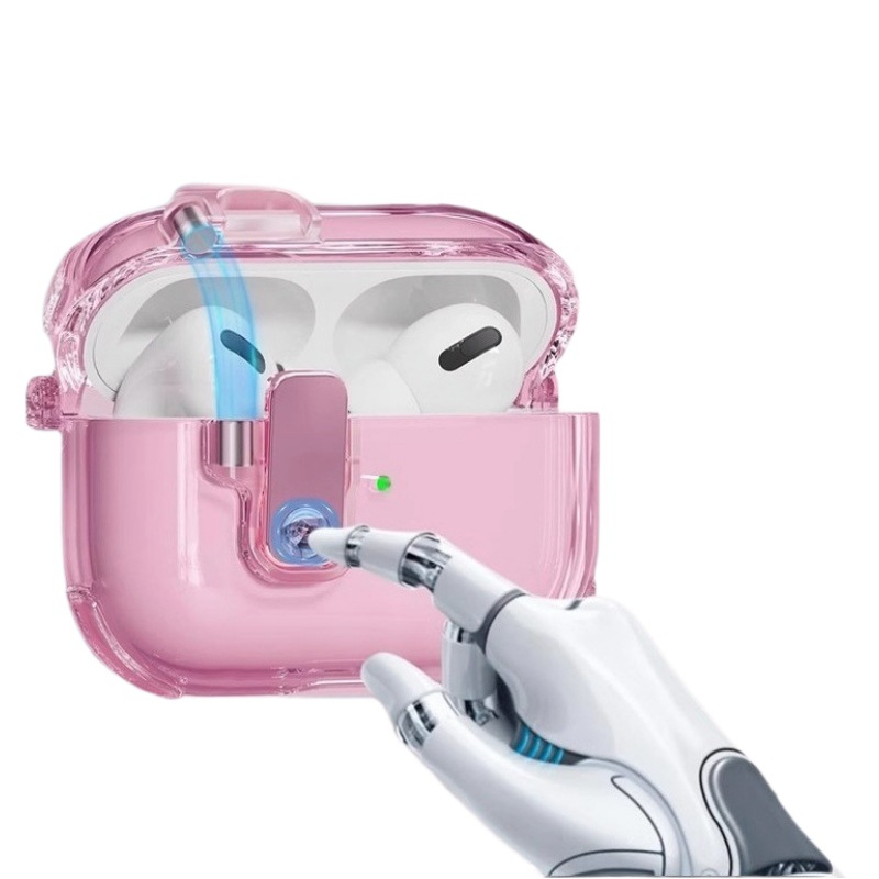 Picture of Suitable for Airpodspro2 Headphone Cover Apple Pro Second Generation Bluetooth Transparent Protective Case Airpods4 Protective Cover