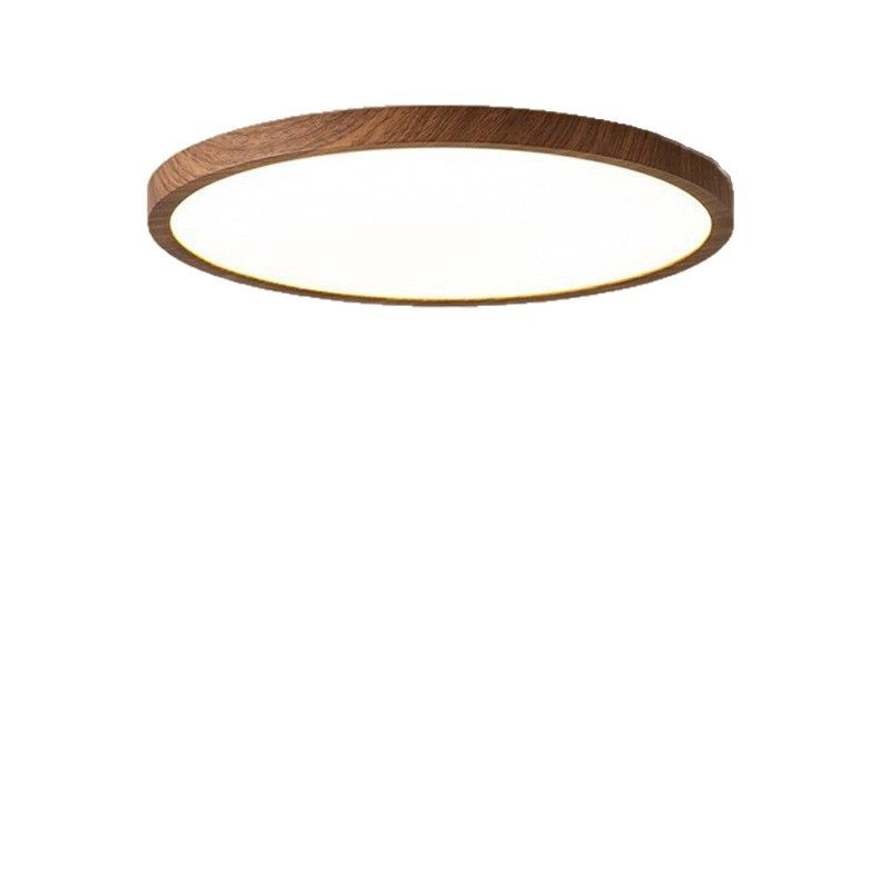 Picture of Japanese Ultra-Thin Bedroom Ceiling Lamp Modern Simple High Cri Second Bedroom Study Lamp Mid-Century Style Round Master Bedroom Lamp