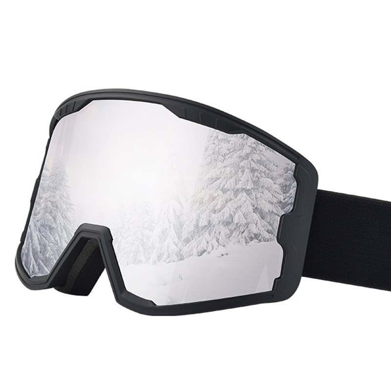 Picture of 2025 Large Cylindrical Ski Glasses Double-Layer Anti-Fog Large Field of View Snow Goggles Mountaineering Goggles Ski Goggles # 7073