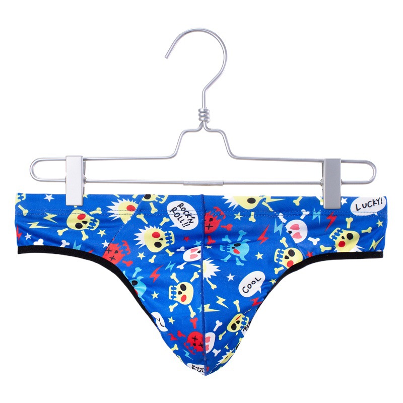 European and American skull temptation sexy men's thong sexy underwear men's Tonglu PP men's T big bag B624