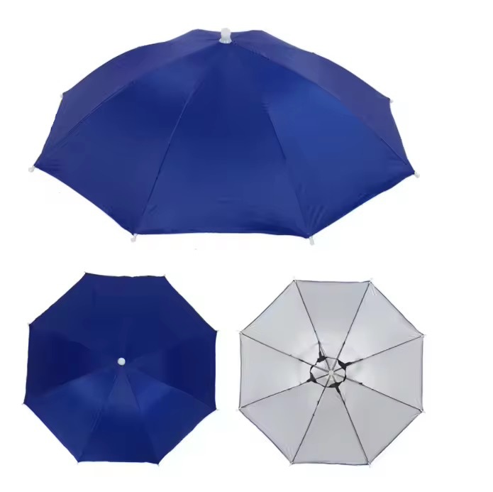 Picture of Sunscreen Hat Umbrella 69 Large Head-Mounted Umbrella Stand Umbrella Hat Rainbow Advertising Umbrella Umbrella Fishing Umbrella Fishing Hat