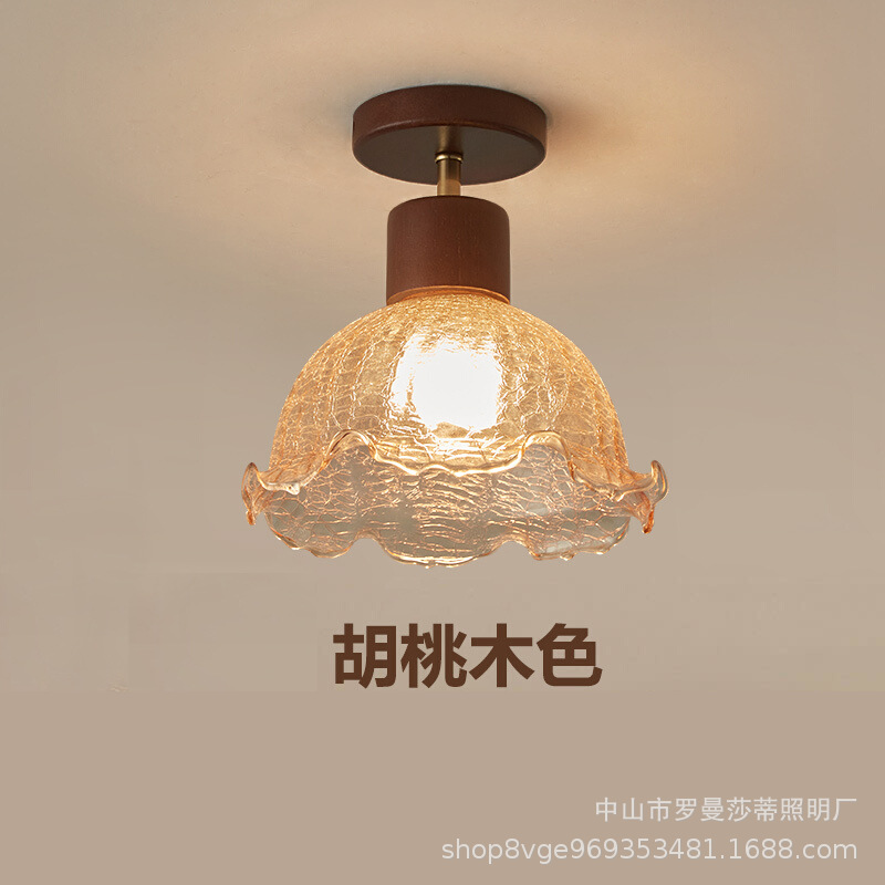 Antique corridor lights aisle lights retro entrance entrance lights advanced ice crack balcony cloakroom ceiling lights