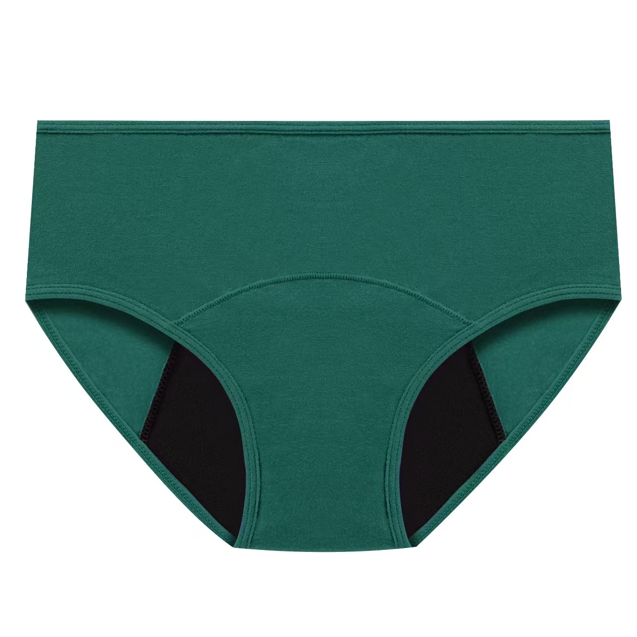 Picture of Foreign trade color side menstrual period underwear women's cross-border low waist plus size large flow three-layer menstruation period underwear