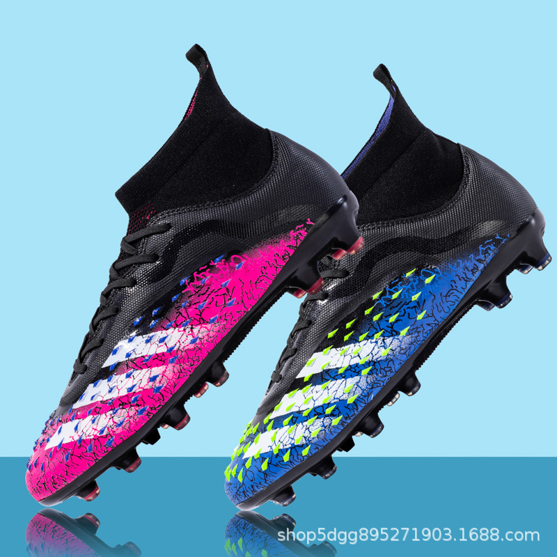 Picture of Cross-border plus size genuine goods high-top football shoes new wholesale men's training shoes student football shoes broken nail shoes women