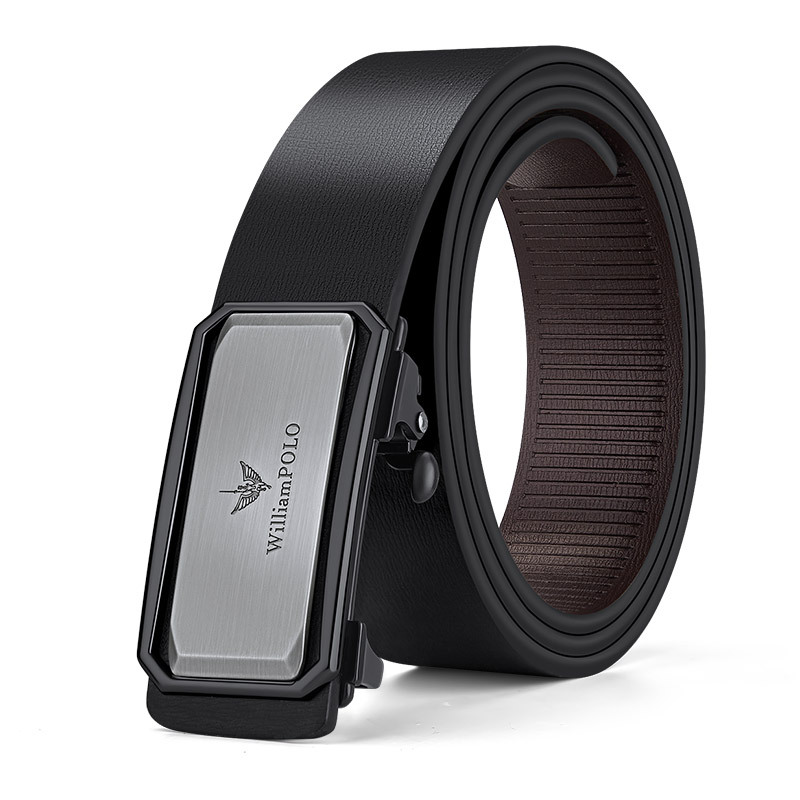 Picture of King Paul Belt Men's Business Fashion Two-layer Cowhide Men's Belt Automatic Buckle Cowhide Belt Wholesale