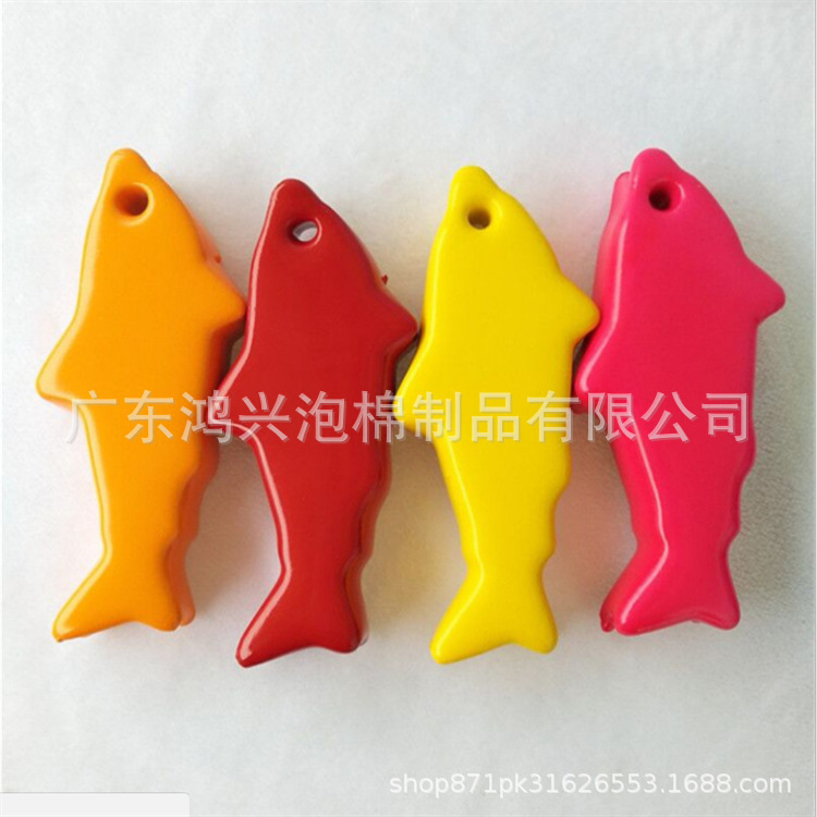 Processing NBR dipping children's water floating board dipping floating keychain water supplies props
