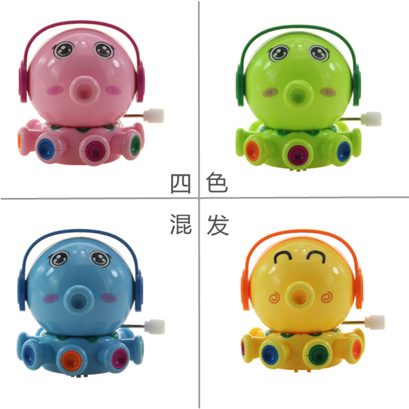 Picture of Creative cartoon winding small octopus rotating octopus children's chain toys wholesale stall gift gift