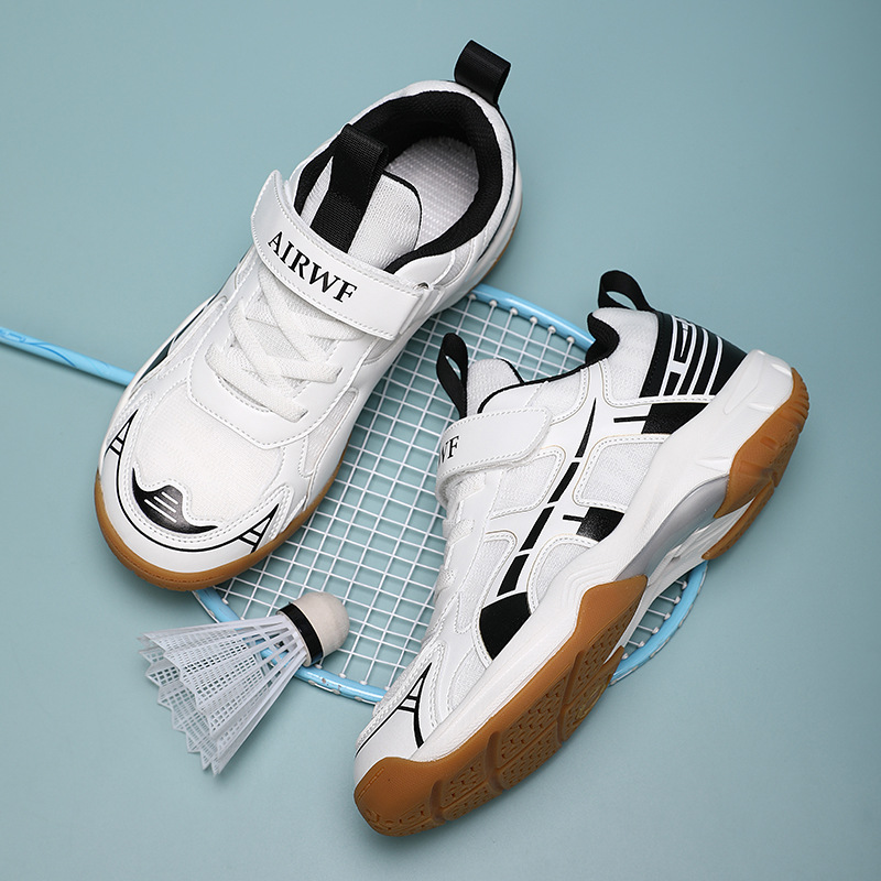 Picture of Carefully Selected Factory Direct Sales Children's Sports Shoes Student Badminton Girls Mesh Breathable Table Tennis Cross-Border Tennis Shoes