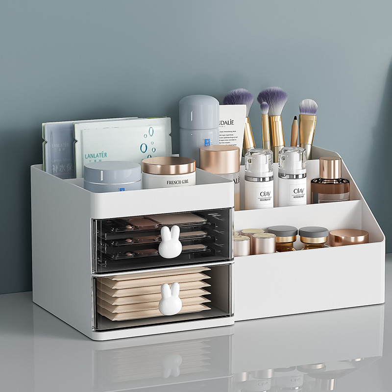 Desktop Storage Box Office Cute Storage Rack Cosmetic Storage Rack Stationery Pen Holder Arrangement Box