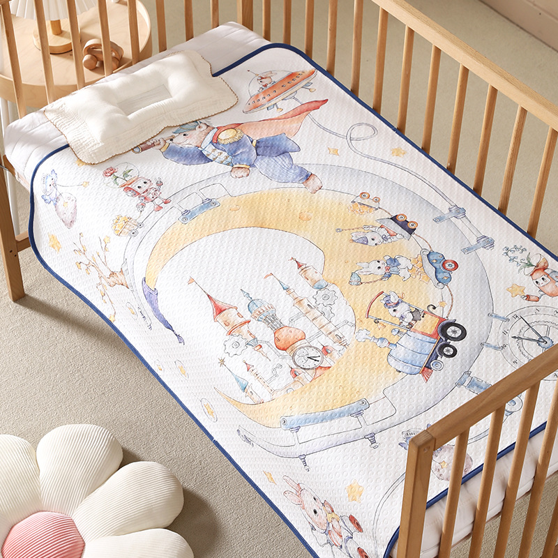 Picture of Diaper Pad Baby Class A Pure Cotton Baby Breathable Waterproof Bed Sheet Washable Menstruation Pad Children's Mattress