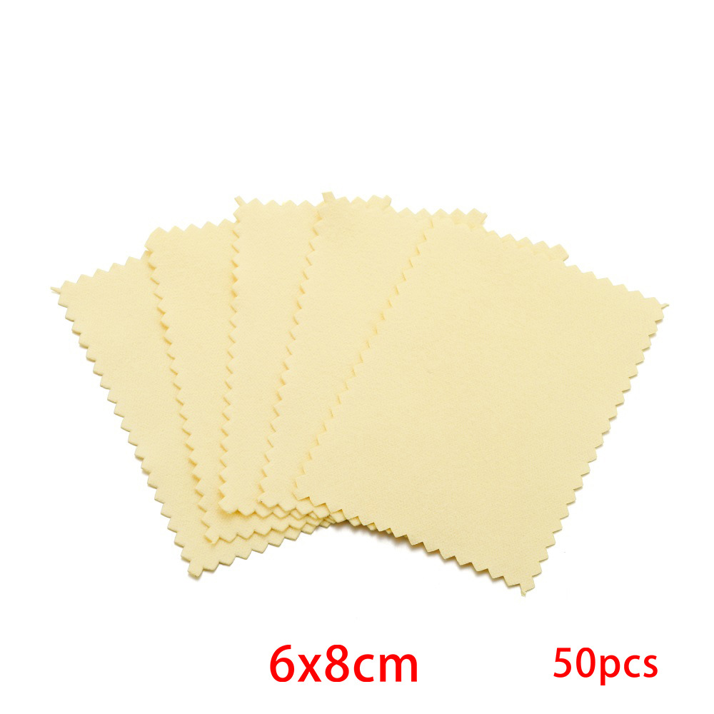 Picture of Jewelry Maintenance Square Marble Pattern Silver Wipe Double-sided Mirror Wipe Cloth Silver Gauze Suede Bright Silver Cloth