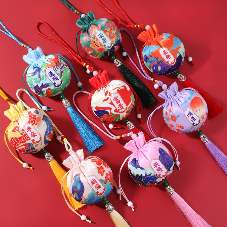 Dragon Boat Festival sachet new antique sachet blessing sachet car pendant sachet sachet safe bag national style Chinese clothing accessories