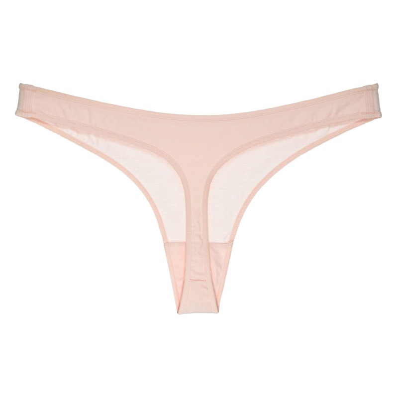 Cotton Women's Underwear Low Waist Sexy Sports G-string Traceless High Elastic plus size Sexy Underwear for Women T003