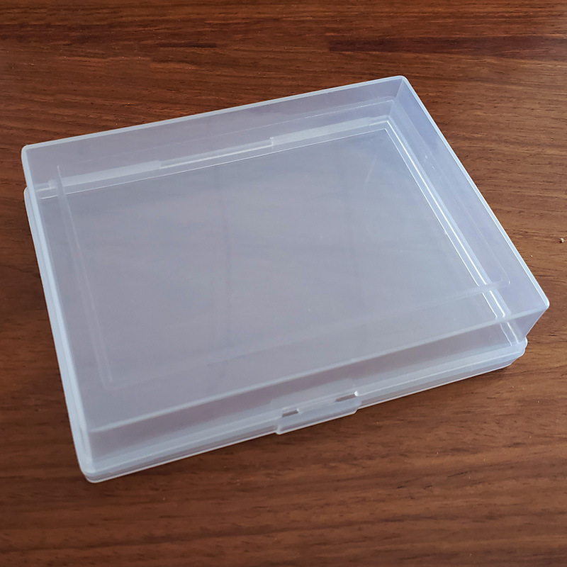 Picture of Transparent Plastic Box Poker Box Flash Card Ultraman Card Business Card Storage Bank Card Collection Card Bicycle