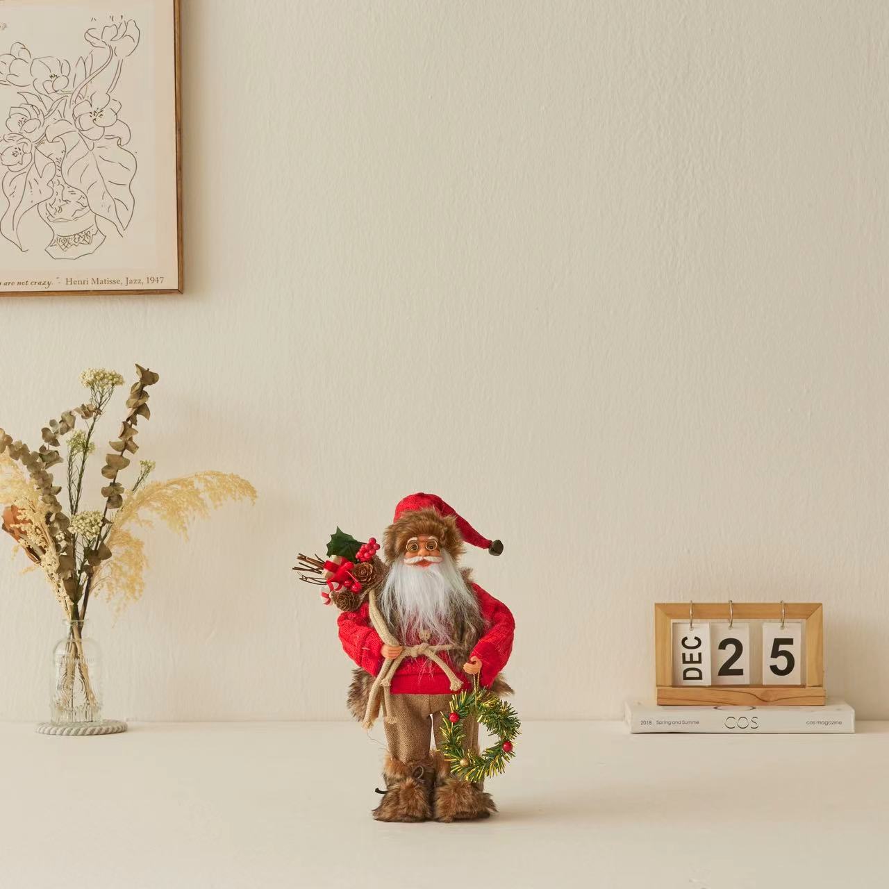 Picture of Cross Border christmas Santa Claus Ornaments Christmas Decorations Christmas Dolls Doll Ornaments Small Gifts