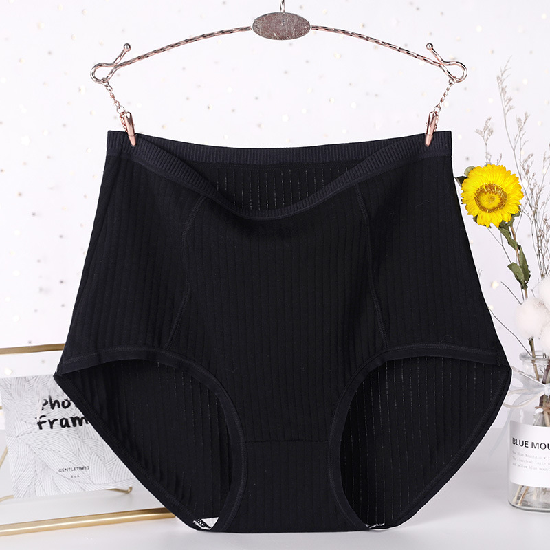 Picture of High waist large size underwear women's cotton antibacterial fat mm200 kg fat sister underwear cotton ladies shorts head