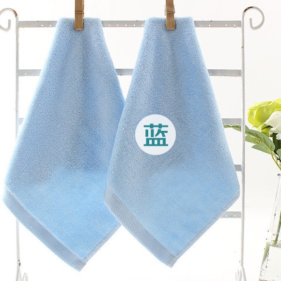 Picture of Elegant bamboo fiber towel square wholesale baby children wipe saliva thickened men and women wash bamboo fiber Square