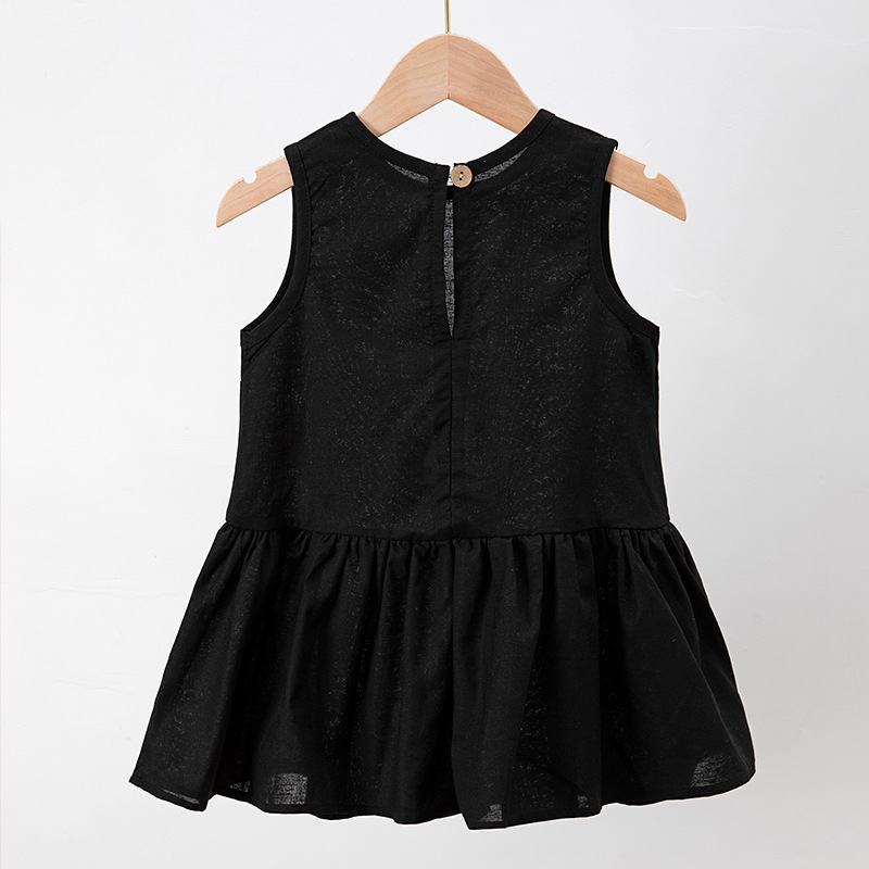 Picture of Sling dress Children's Women's AliExpress Spring and Autumn New Class A Summer 2025 New dress Big Children's Cotton