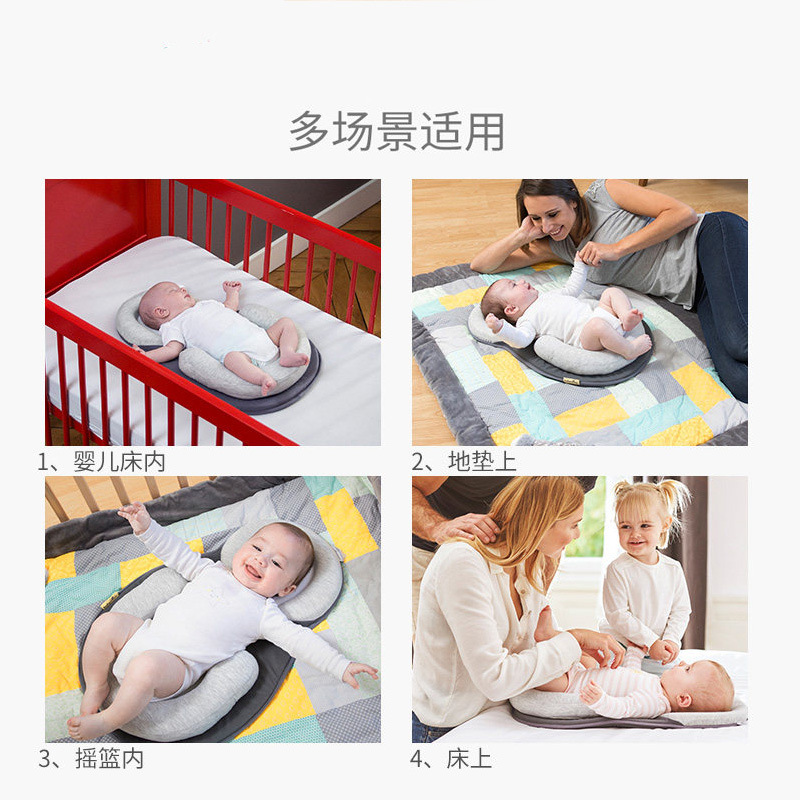 Picture of Anti-spitting milk factory confinement center pillow baby pillow shaped pillow Amazon cross-border newborn anti-startling