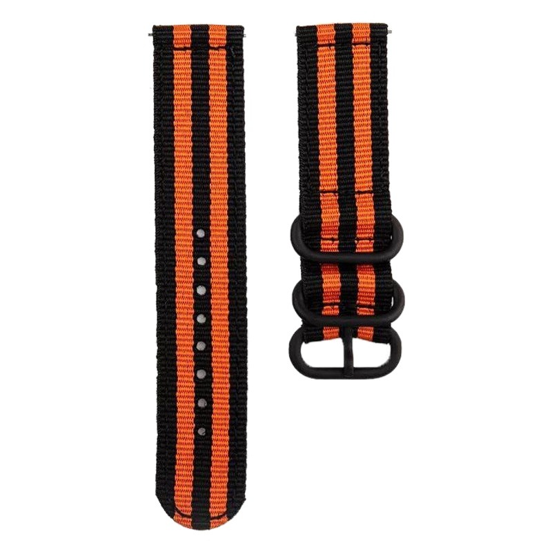 Watch Strap Factory Substitute Samsung S3 Apple Watch Strap Canvas Watch Strap Black Buckle Military Watch Men's Camouflage Strap Nylon Watch Strap