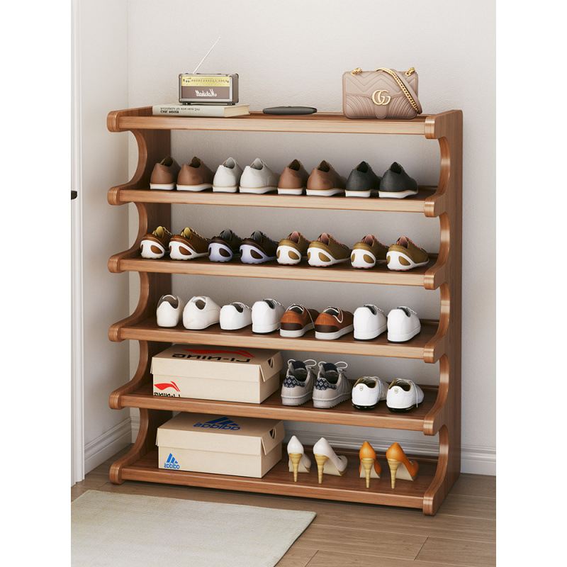Shoe rack home door multi-storey rental house simple new model 2024 storage space